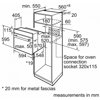Духова шафа BOSCH HBF011BA1T