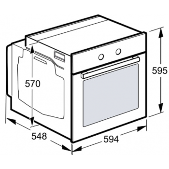 Духова шафа BOSCH HUA736EA0T