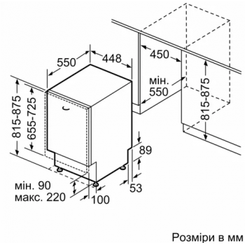 Посудомийна машина BOSCH SPV6ZMX65K